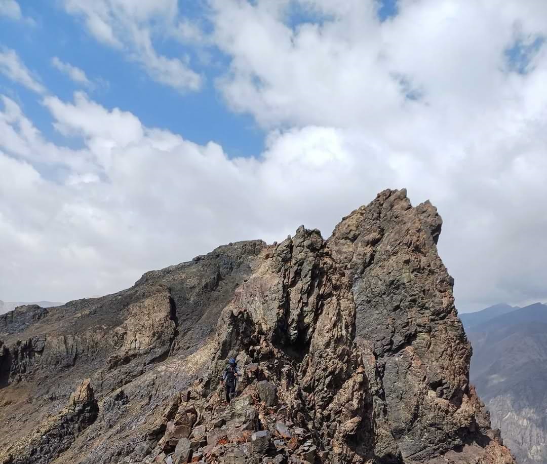 نمای کوهستانی خط الراس دیوچال