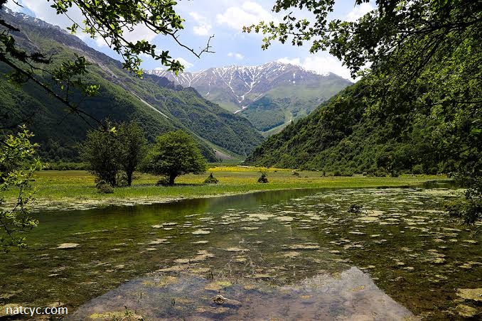 نمایی از دشت دریاسر تنکابن مازندران