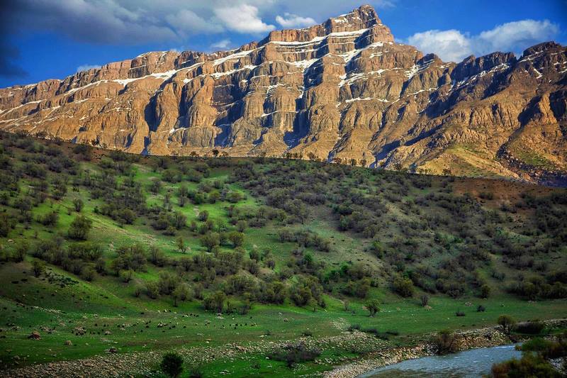 مسیر صعود قله قالی کوه از روستای کیگوران